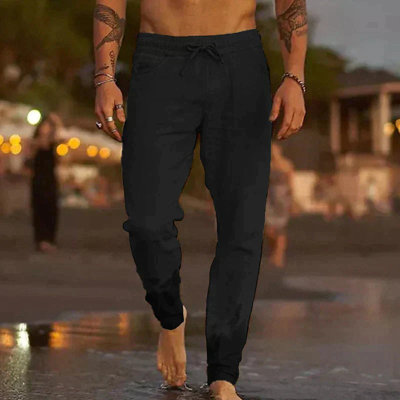 JAXX | CASUAL LINEN TROUSERS