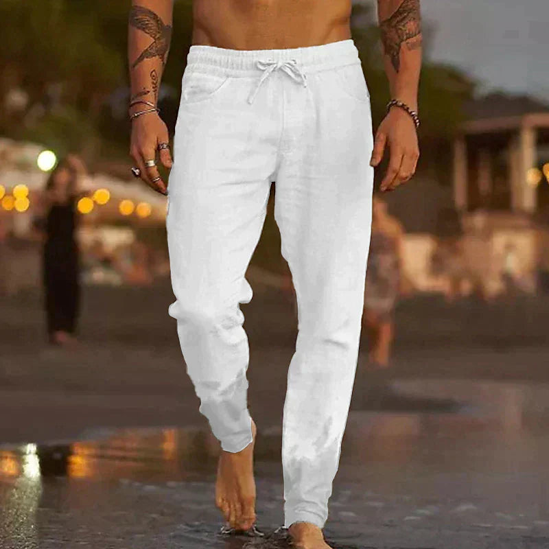 JAXX | CASUAL LINEN TROUSERS