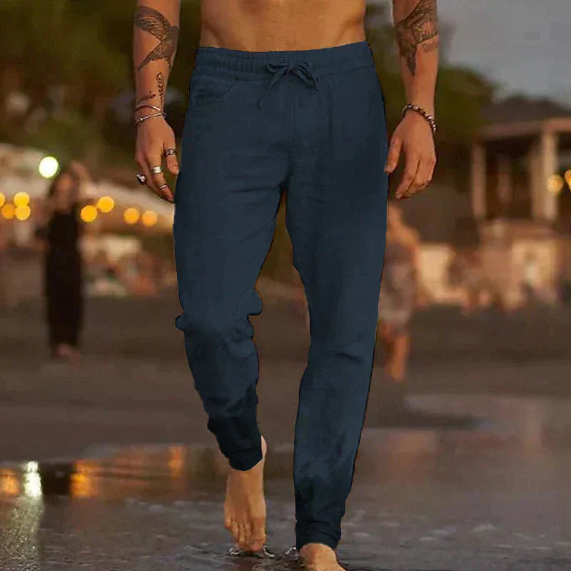 JAXX | CASUAL LINEN TROUSERS
