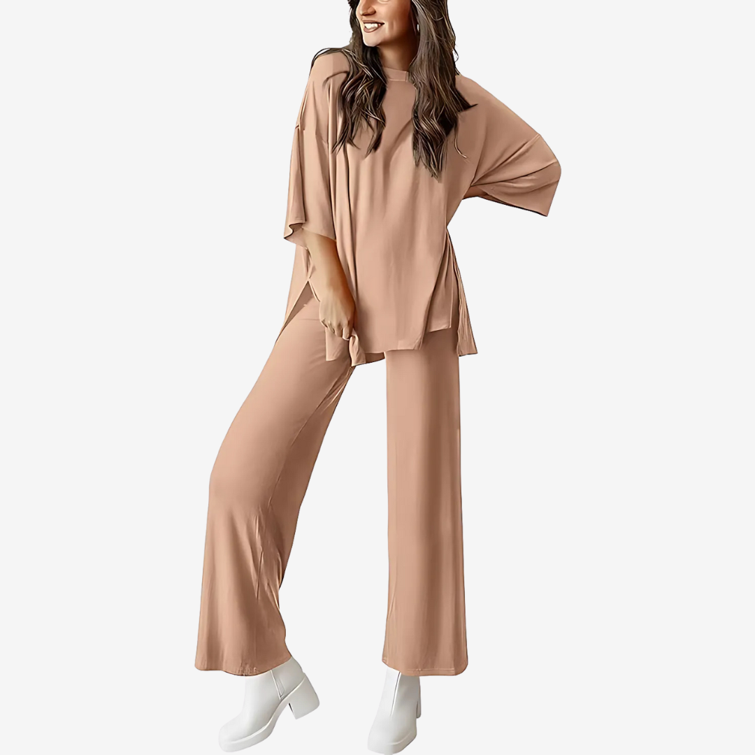 Nellie – Two-Piece CozySoft Loungewear Set