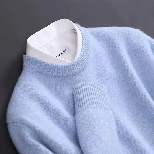 Classic Cashmere Jumper for Men