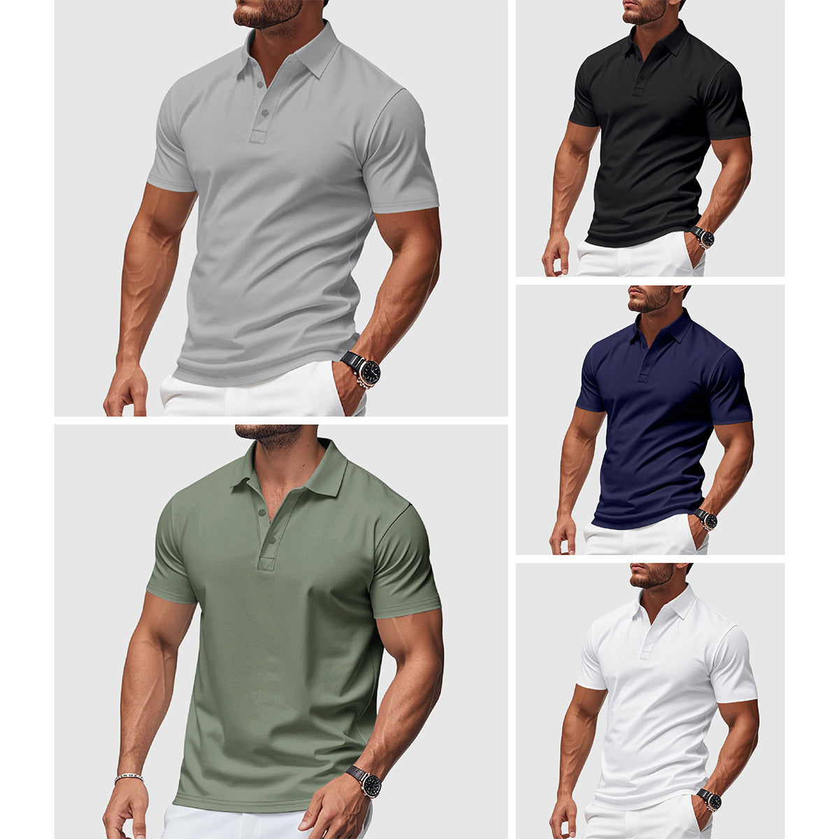 Milan Classic Polo – Breathable, Stylish & Shape Retaining
