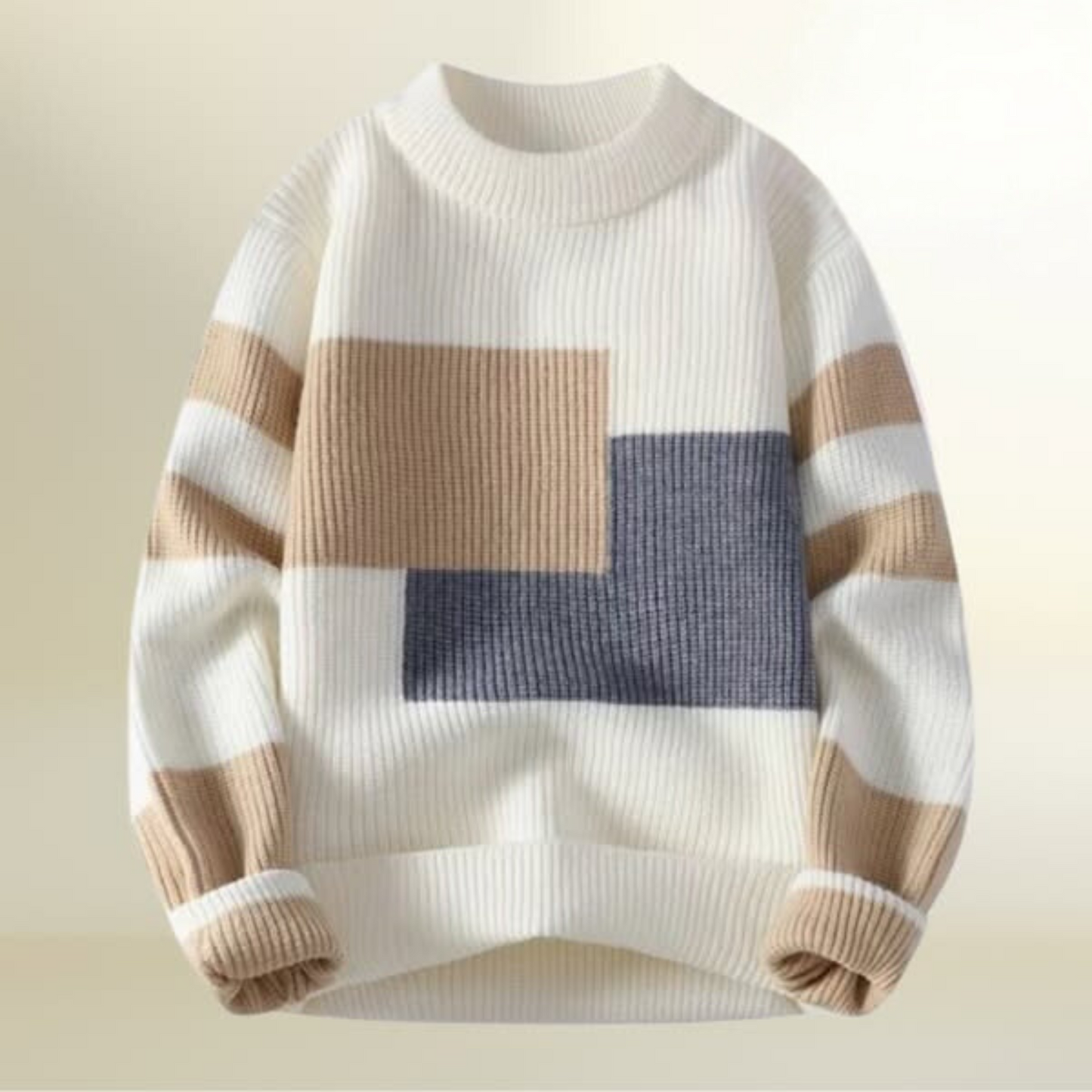Hadrien - Relaxed Fit Knitted Jumper