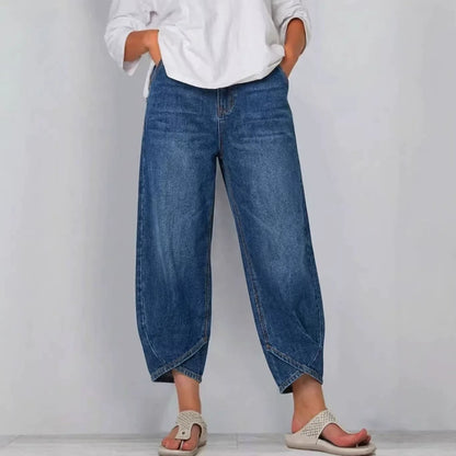 Women’s Denim Barrel Leg Jeans