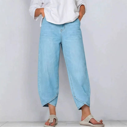 Women’s Denim Barrel Leg Jeans