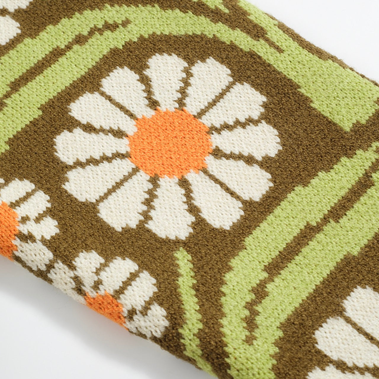 Olive Green Zip-Up Knitted Cardigan for Men