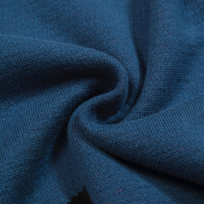 Blue Knit T-shirt for Men - Designed by Lim Heng Swee