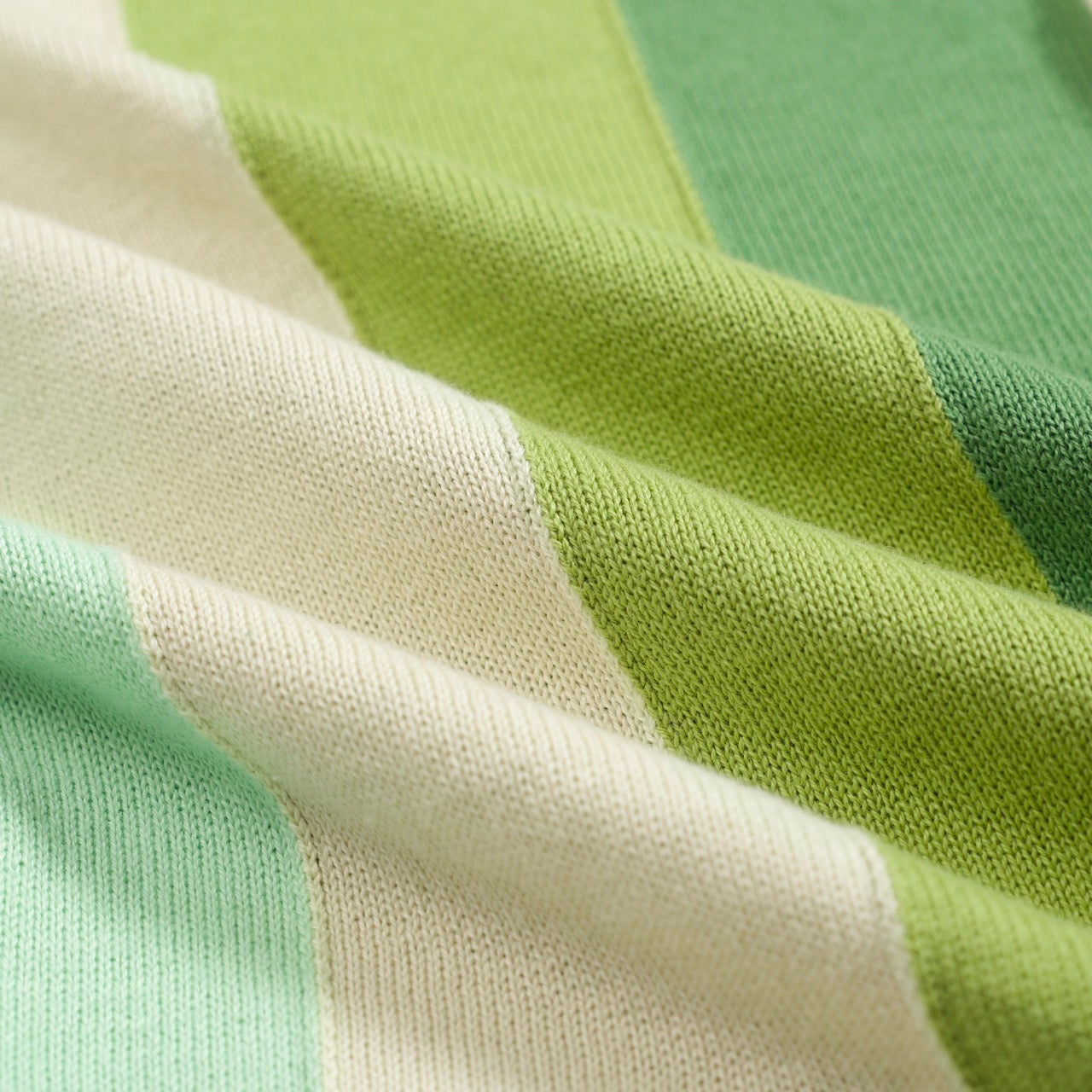 Vintage knitted cardigan for men, green