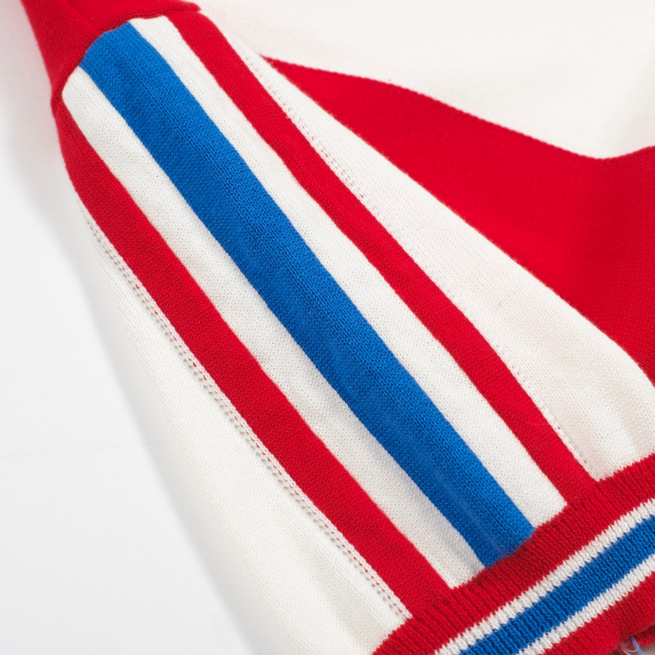 Vintage 69V White Knitted Polo for Men