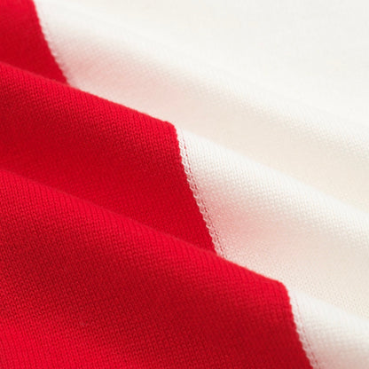 Vintage 69V White Knitted Polo for Men