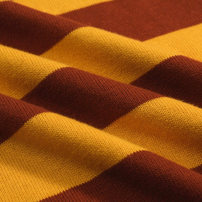 Vintage Red Jacquard Polo for Men