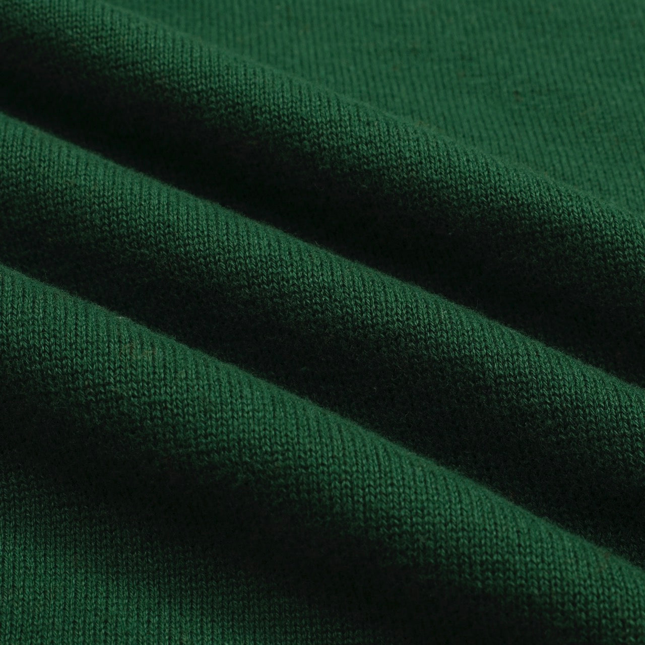 Vintage green jacquard polo for men