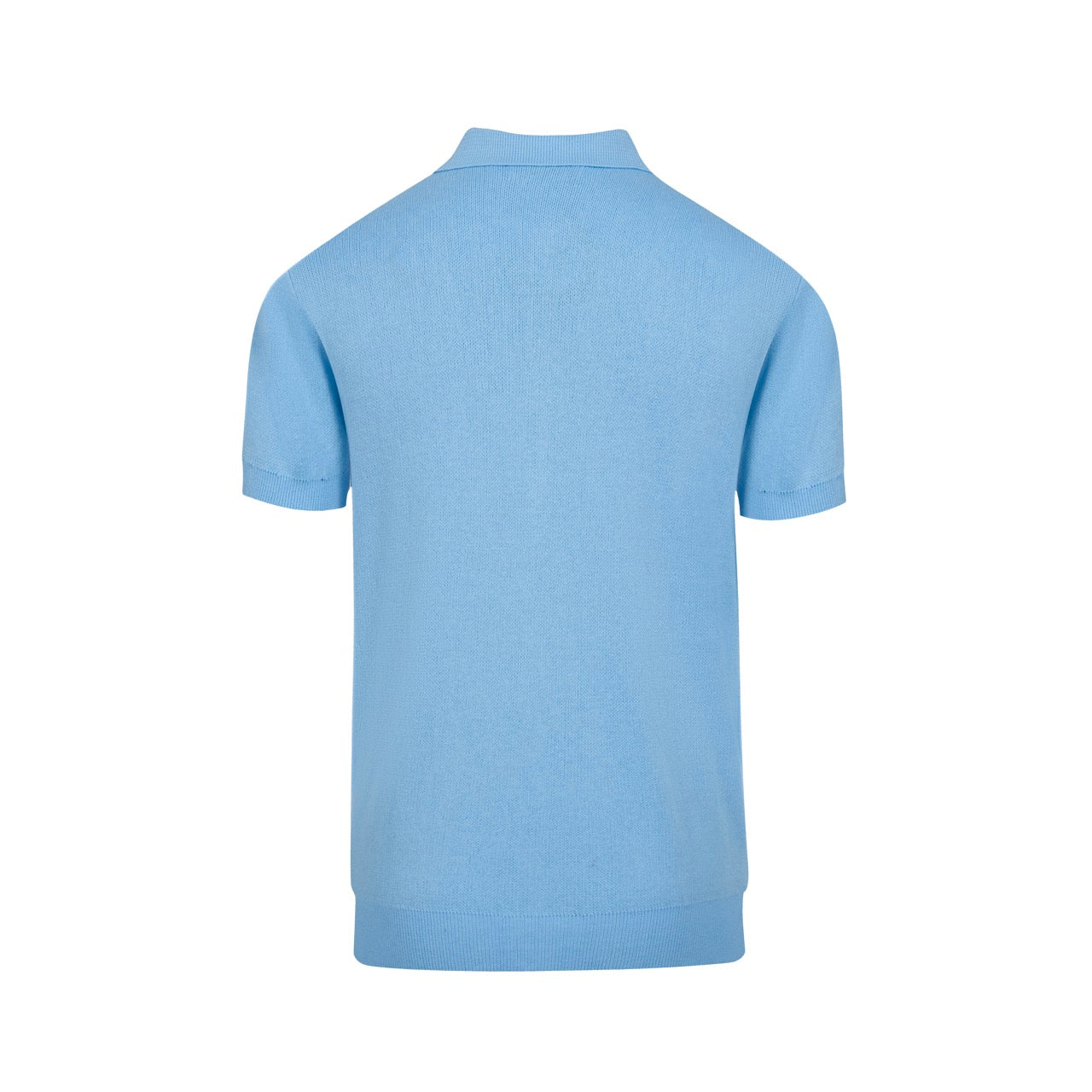 Men's Retro Jacquard Knitted Blue Cardigan