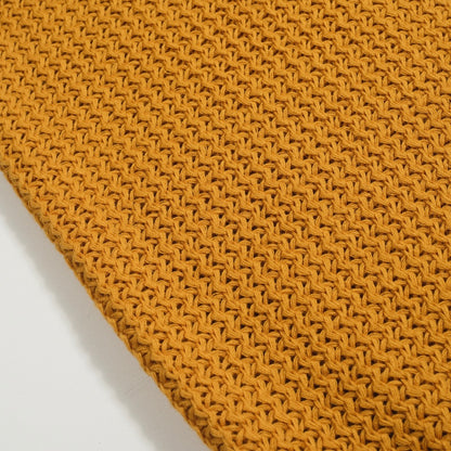 Casual Khaki V-Neck Knitted Polo for Men