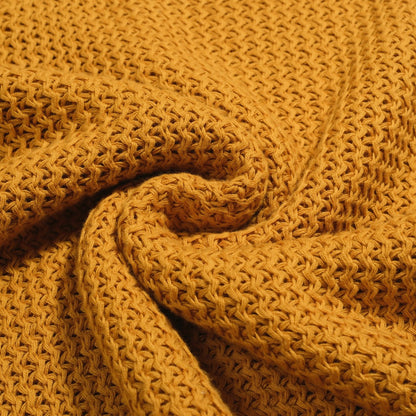 Casual Khaki V-Neck Knitted Polo for Men