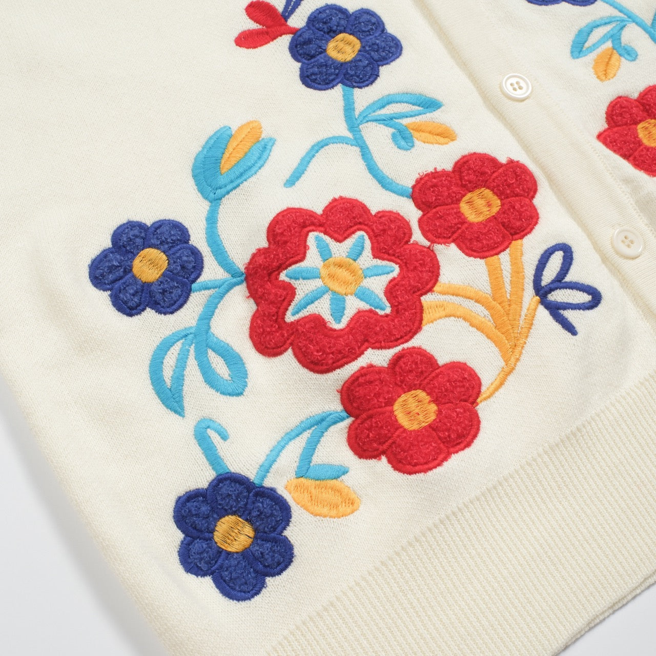 Retro knitted jacquard cardigan in apricot for men