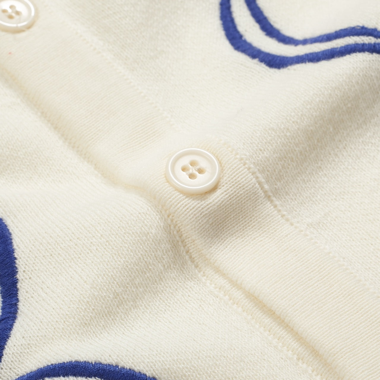 Retro knitted jacquard cardigan in apricot for men