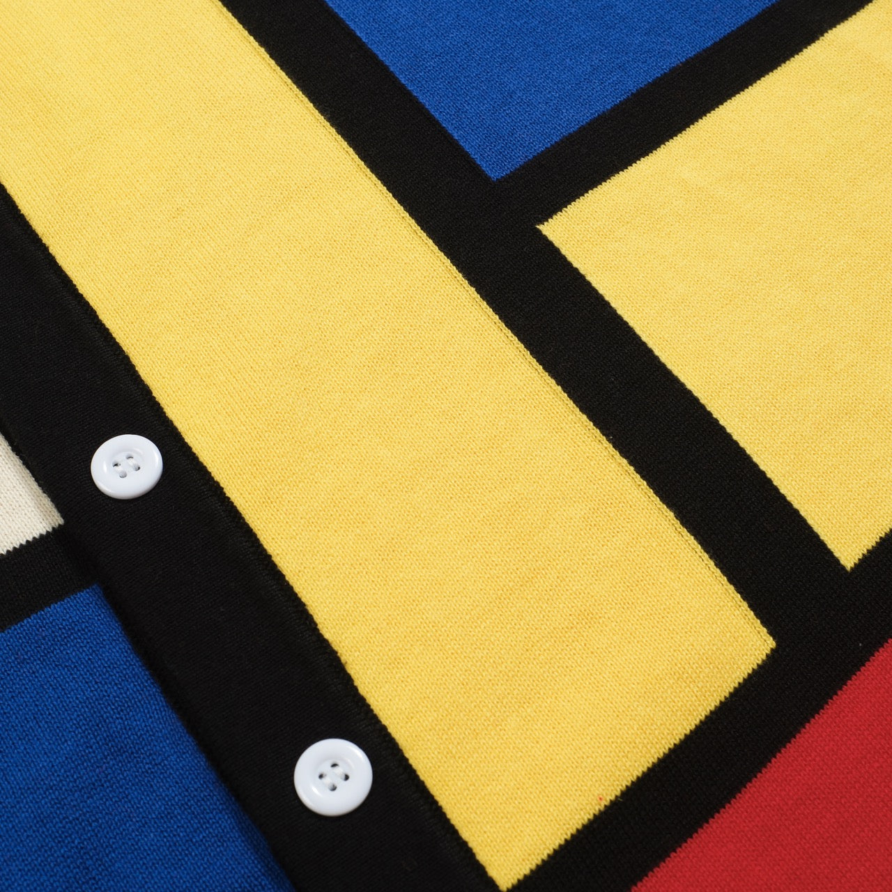 Vintage 1960s Men's Jacquard Knit Cardigan