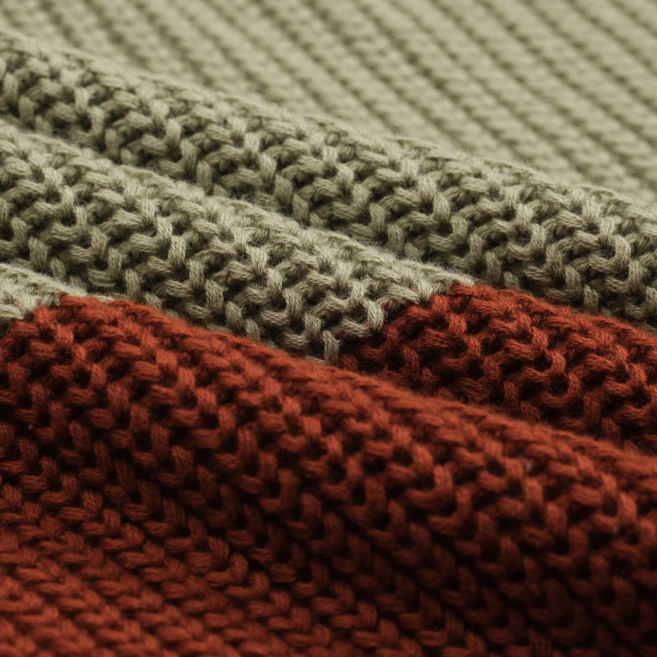 Vintage striped knitted polo for men