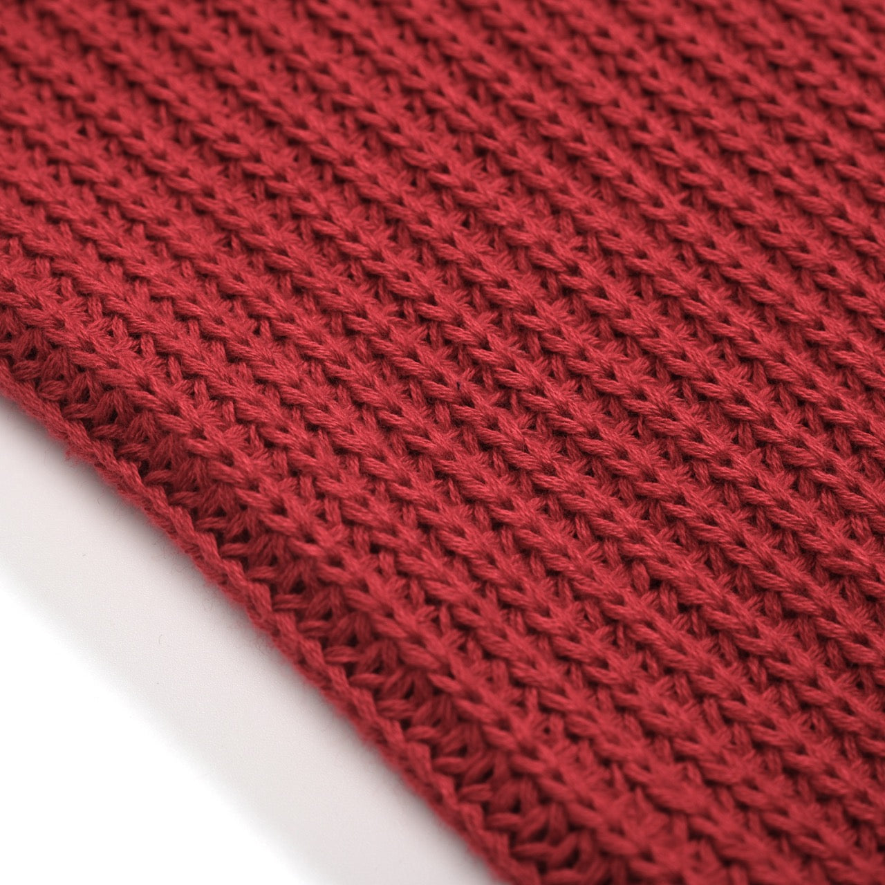 Casual Red Knitted Pullover for Men