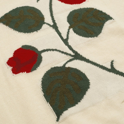 Men's Apricot Floral Jacquard Polo