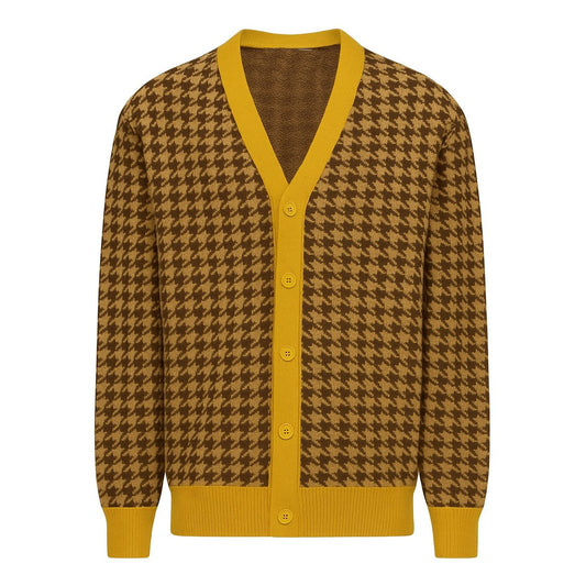 Primrose Yellow Jacquard Jacket for Men