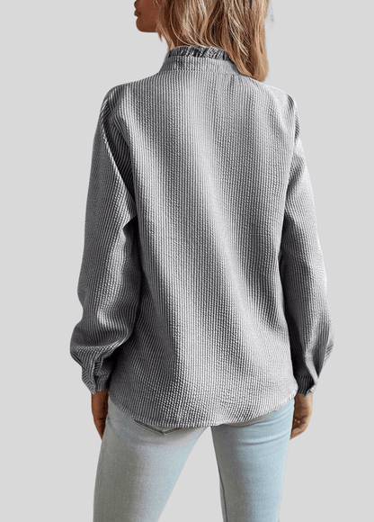 Alina | Elegant Ruffled Blouse