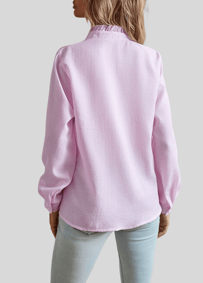 Alina | Elegant Ruffled Blouse