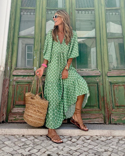 Ziva - Bohemian Maxi Dress