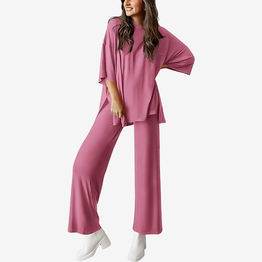 Nellie – Two-Piece CozySoft Loungewear Set