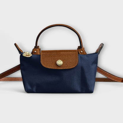 Two-Tone Shoulder Bag