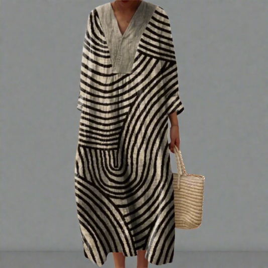 Abigail™ | Elegant Geometric Dress