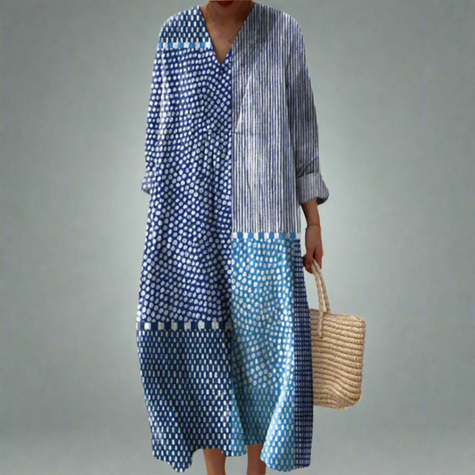 Cathy™ | Elegant Geometric Dress