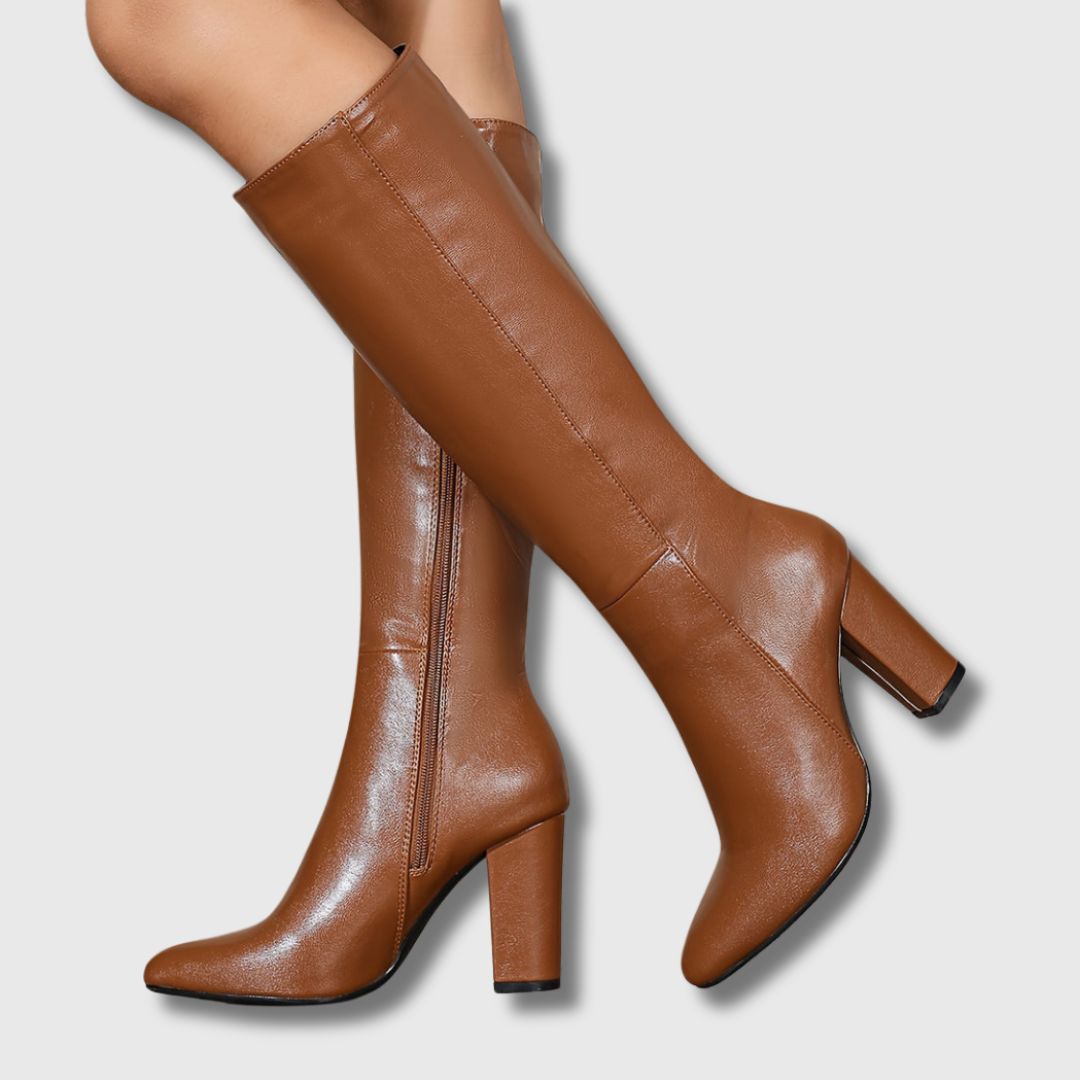 Clara™ | Elegant Women's Thigh-High Boots