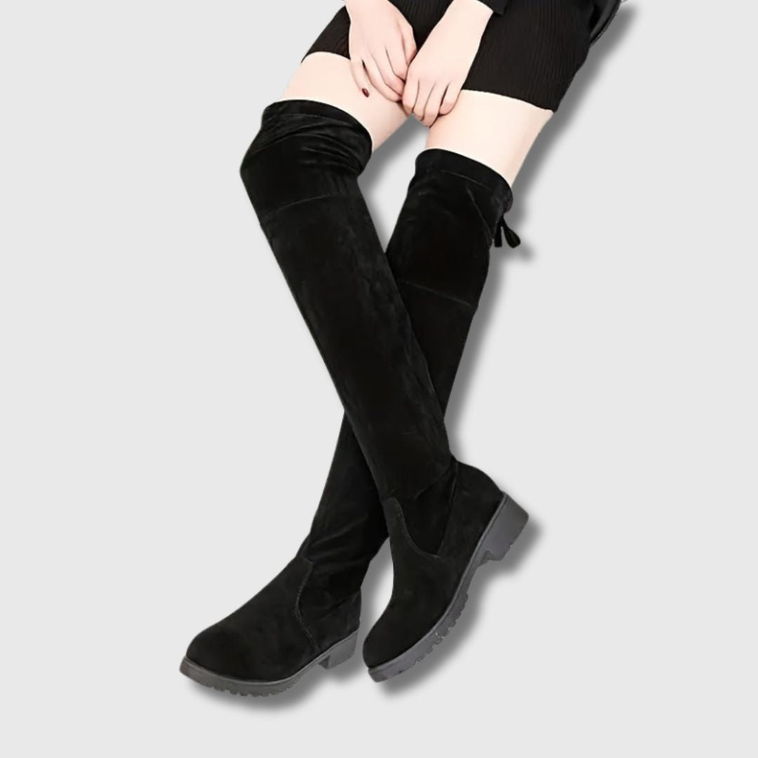 Suzanne™ | Women's Knee-High Block Heel Boots