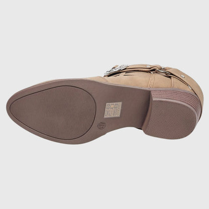 Clara™ | Women's Chic Western Ankle Boots