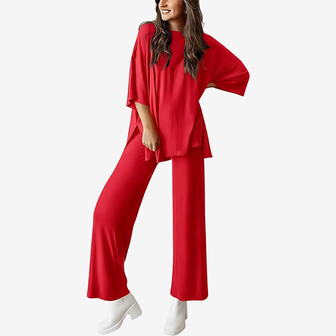Nellie – Two-Piece CozySoft Loungewear Set