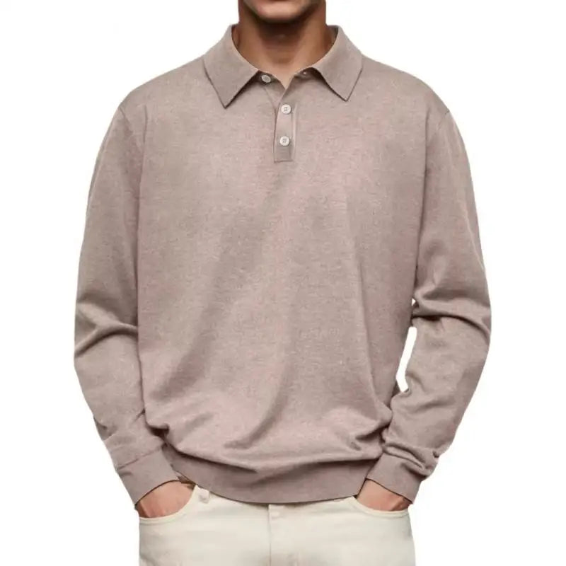 Luc – Casual Long Sleeve Polo