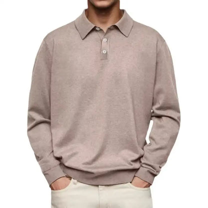 Luc – Casual Long Sleeve Polo