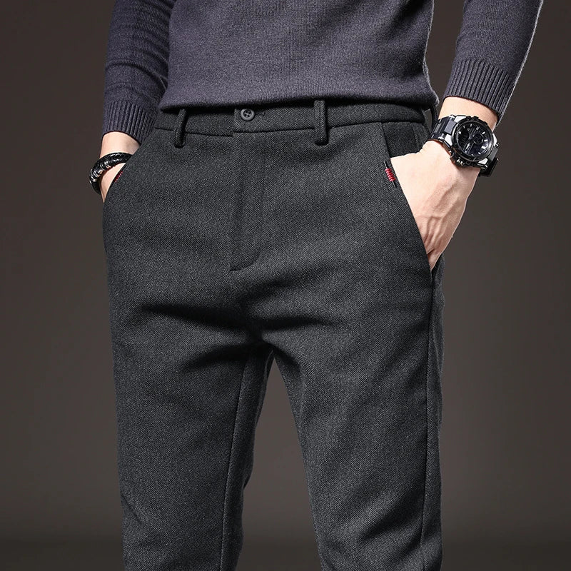 Prosper - Comfortable Slim Fit Trousers