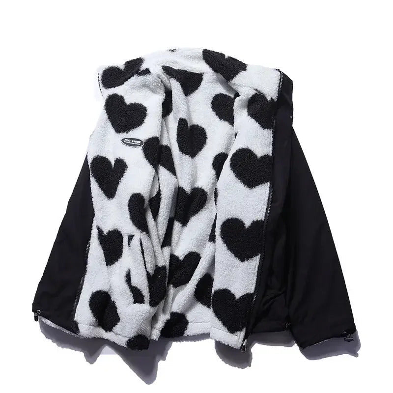 Katharina™ | Reversible Heart Pattern Jacket