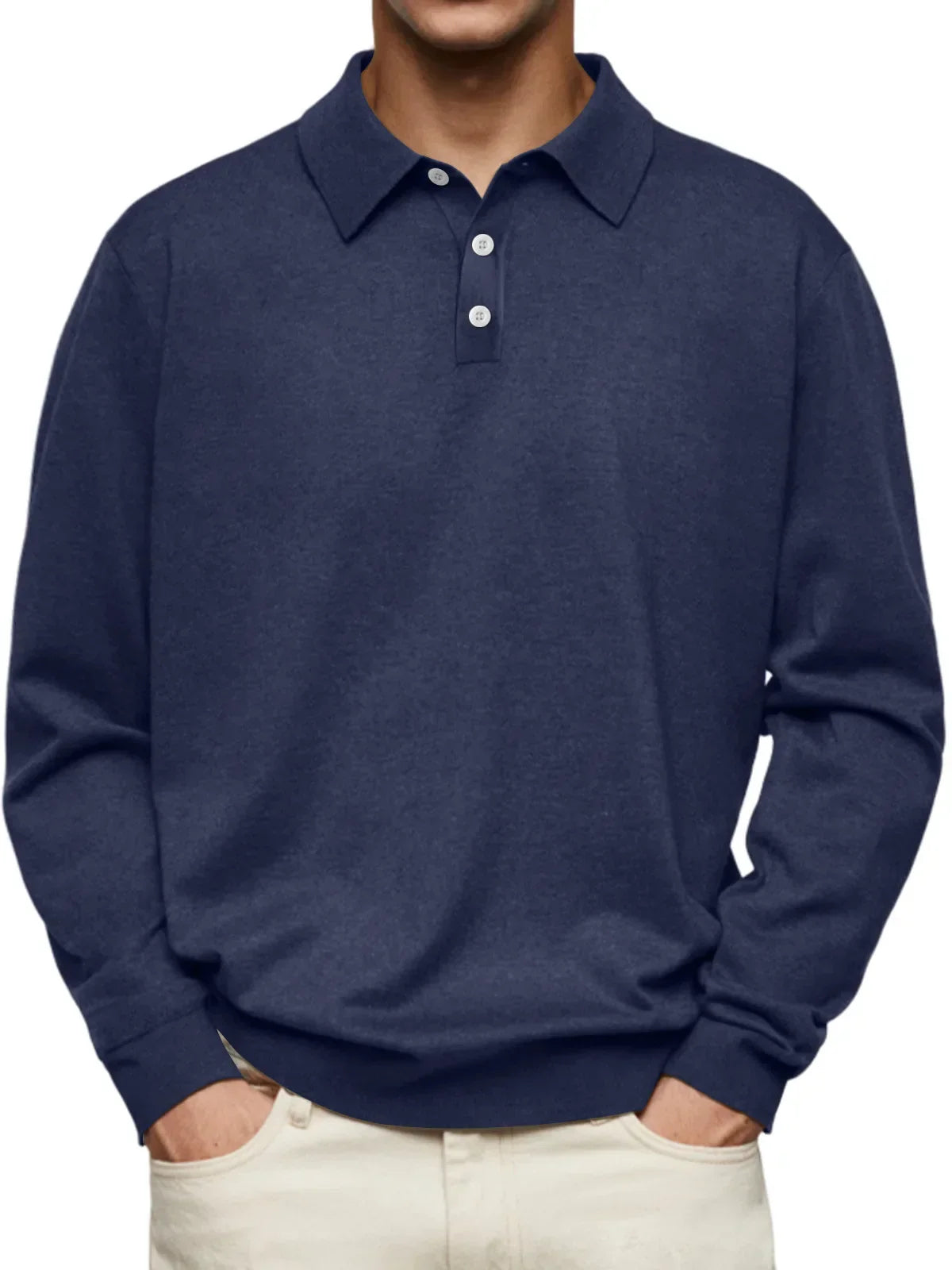 Luc – Casual Long Sleeve Polo