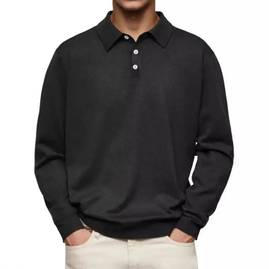 Luc – Casual Long Sleeve Polo