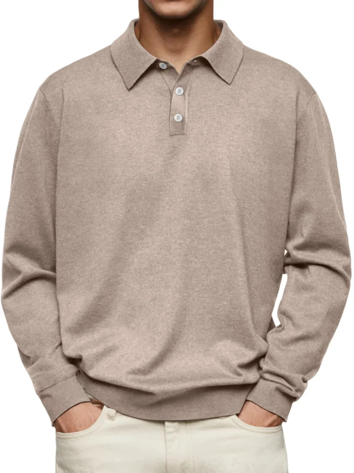 Luc – Casual Long Sleeve Polo