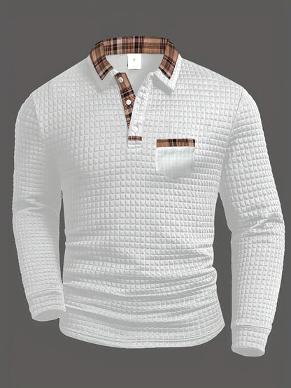 Quentin – Checked Pattern Polo
