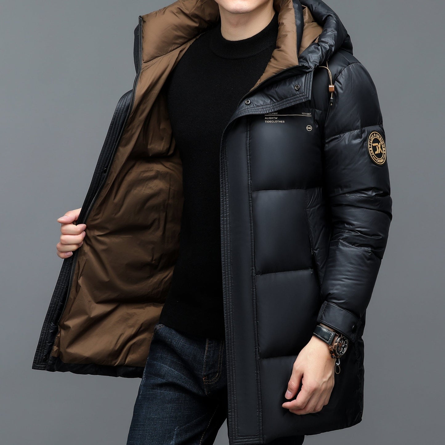 Dimitri - Waterproof Parka with Duck Down Insulation