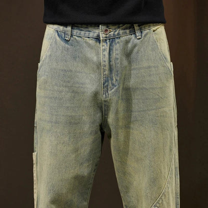 Vianney - Retro Fort Clay Jeans with Relaxed Fit