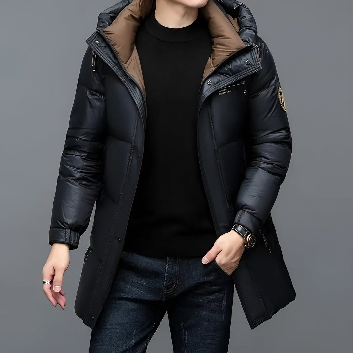 Dimitri - Waterproof Parka with Duck Down Insulation