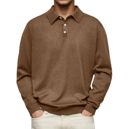 Luc – Casual Long Sleeve Polo