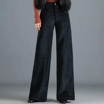 Ophélina - Elegant Corduroy Trousers
